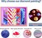 Diamond Painting Kit for Adults – 6 Pack Dragon Design, 5D DIY Full Drill Diamond Art Kits, Gem Art Craft Set for Home Decor – 12x12 Inch